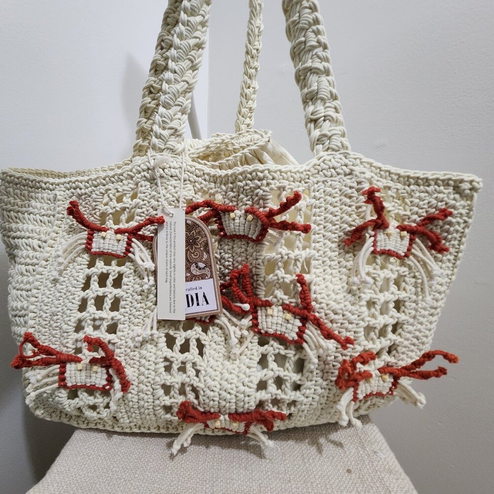 Lovely Crocheted tote